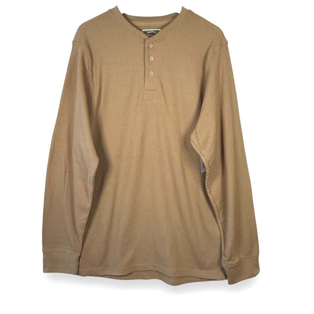 NEW‎ Waffle Henley Shirt XL